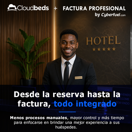 Integración Cloudbeds + Factura Profesional