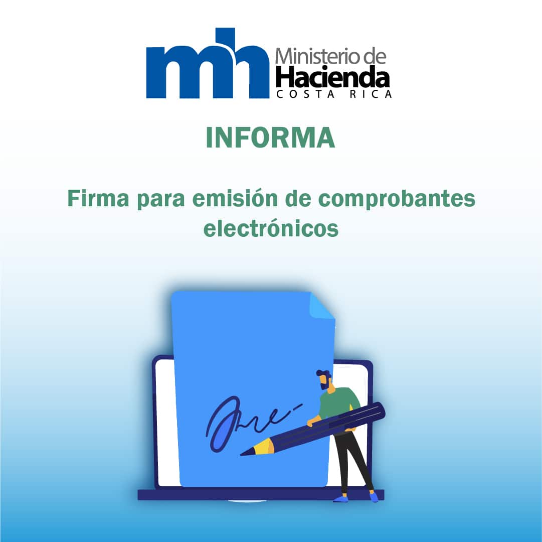 Firma para emisión de comprobantes electrónicos