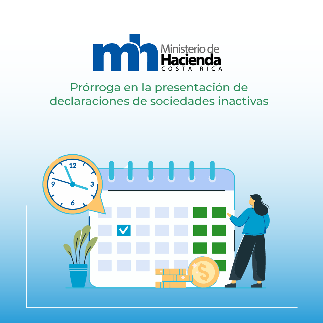 Prórroga en la presentación de declaraciones de sociedades inactivas