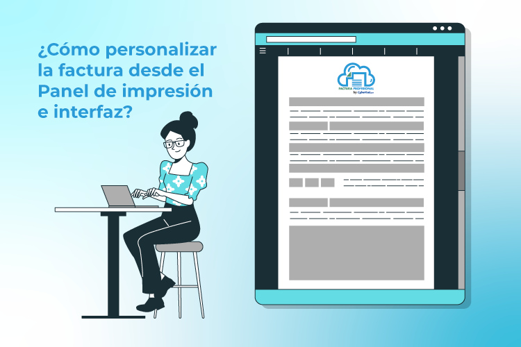 ¿Cómo personalizar la factura desde el Panel de impresión e interfaz?