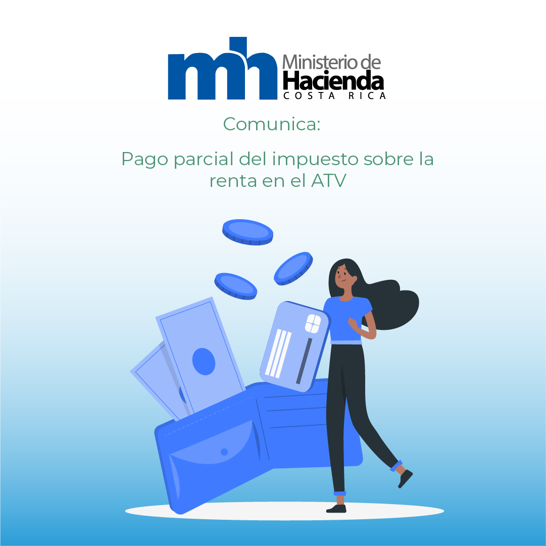 Realice el pago parcial del impuesto sobre la renta en el ATV